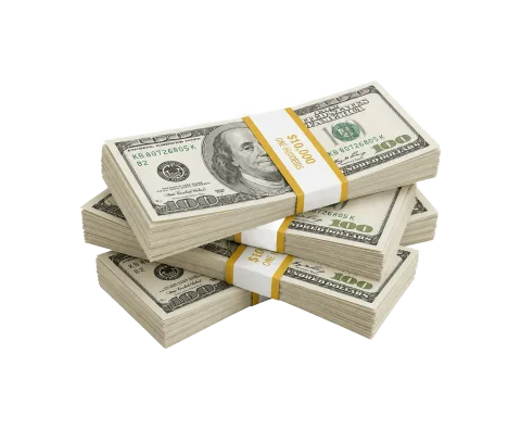 $5,000 cash